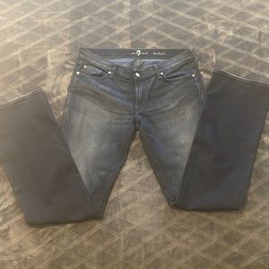 7 for all mankind bootcut (worn once)